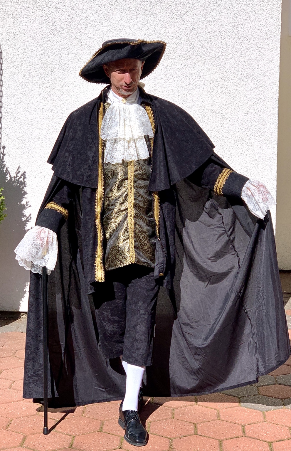 Darstellung in historischem Kostüm